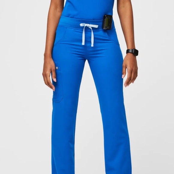 Figs Pants - FIGS women's Cargo scrub pants, size XS, royal blue